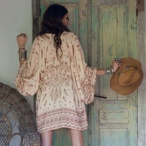 Spell & The Gypsy Collective Skull Tribe Kimono